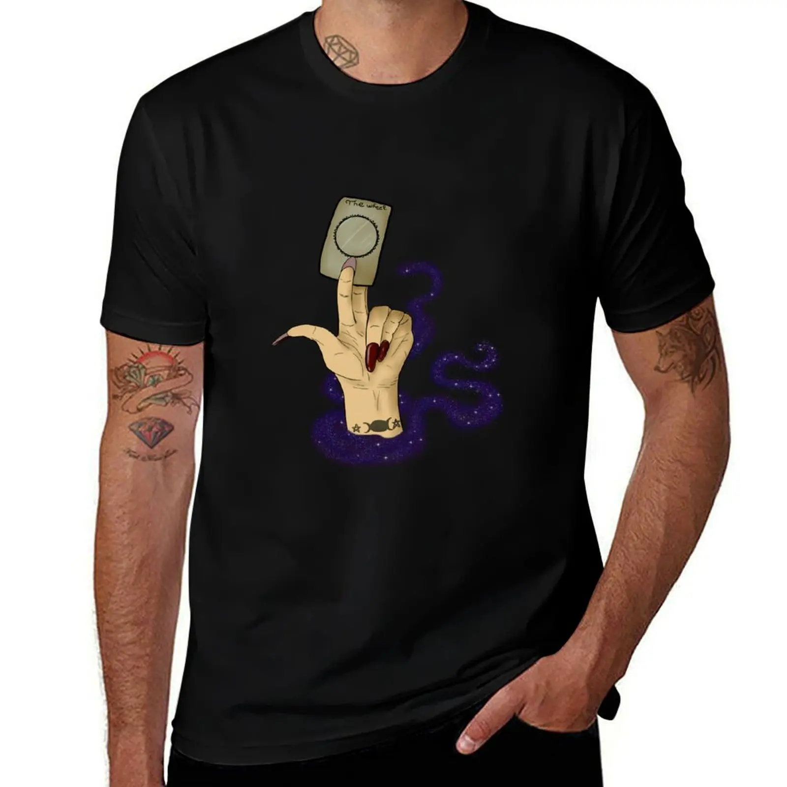 the fortune teller wheel T-Shirt Casual Trendy Short Sleeve T-Shirt
