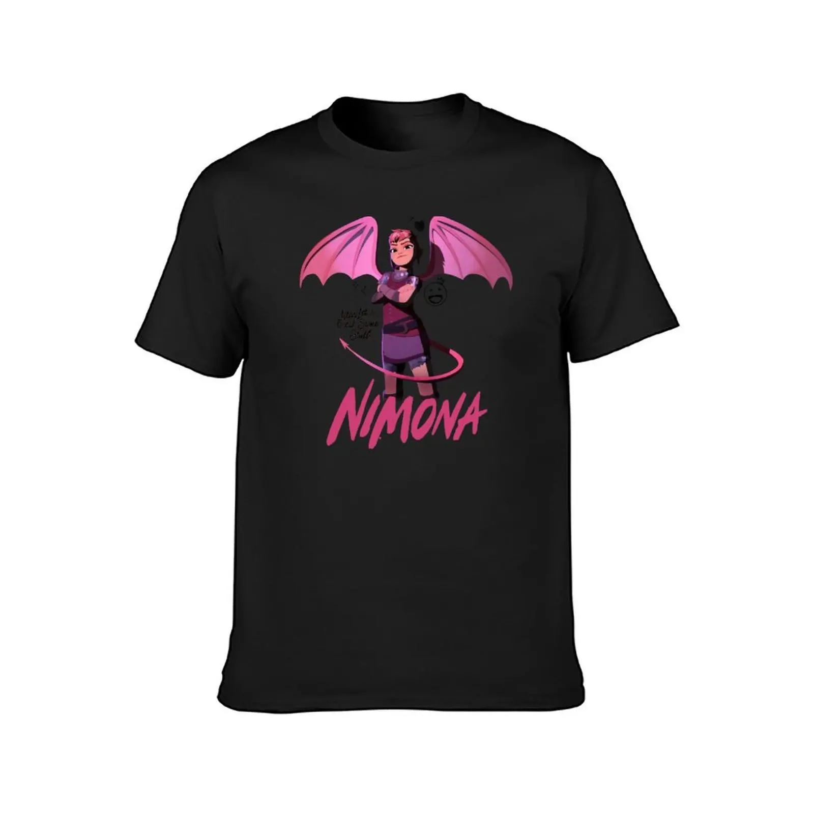 Nimona with wings T-Shirt tops summer tops sweat shirts, men