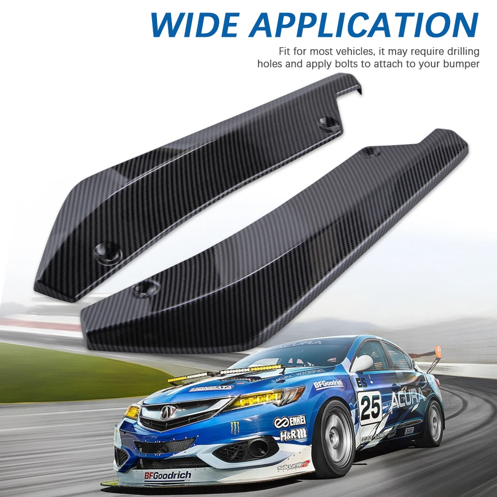 LAICY For Hyundai Sonata 2000-2022 Car Rear Bumper Splitter Diffuser Canard Wrap Spoiler Side Fender Skirt Lip Chin Body