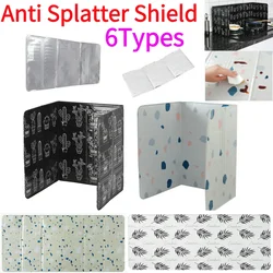 Anti-Splashing Stove Oil Baffle Plate Foldable Kitchen Oil Proof Shield Aluminum Foil Cooking Baffle Splash Guard Board Stove