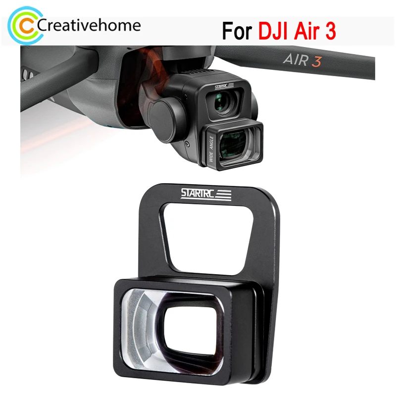 STARTRC Wide Angle Filter For DJI Air 3 Drone Expanded Shooting Angles Lens Filter Quick Installation Accessories