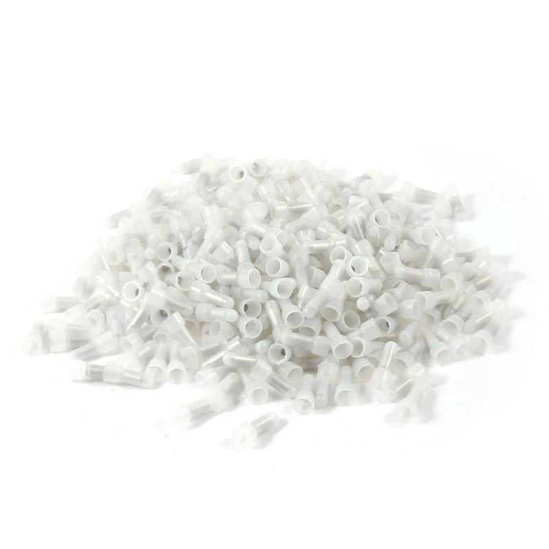 

300 Pcs CE-1 Closed End Wire Connectors 22-18 Gauge Crimp Caps White