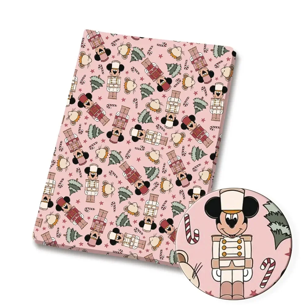 عيد الميلاد ديزني الكرتون نسيج القطن ، خليط الأنسجة ، المنسوجات المنزلية ، الخياطة دمية اللباس ، الستار ، البوليستر ، 140x50cm