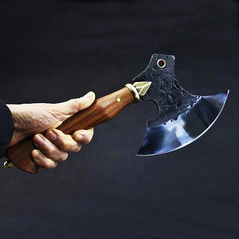 Bone cutting knife wood chopping, tree tapping, bone chopping, all-in-one collision, survival, domineering, outdoor hard