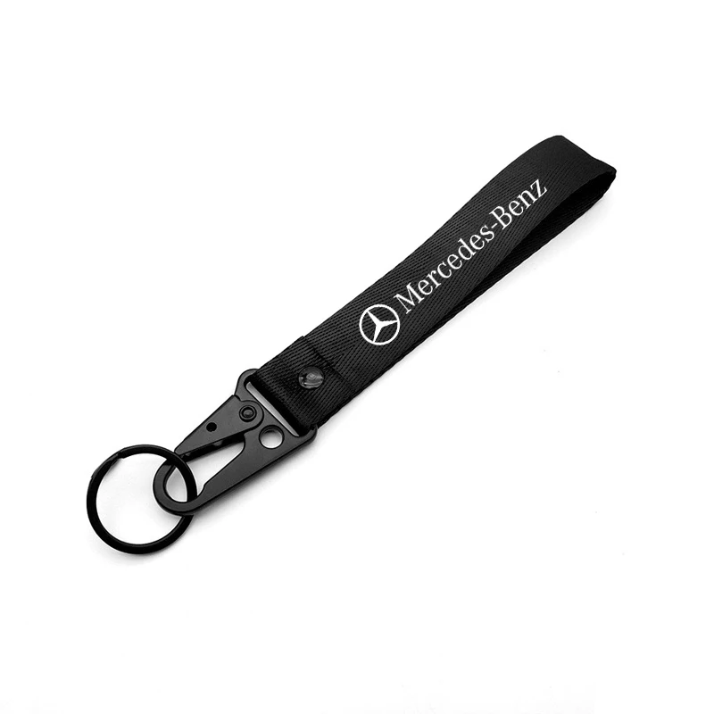 Fashion Simple lanyard Novel Car Keychain Keyring Auto Accessories For Mercedes Benz A C E S G Class GLC CLE CLA GLB GLS W177