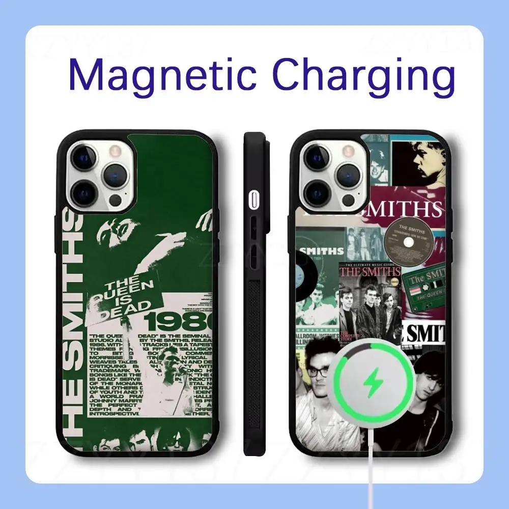 

The Smiths The Queen Is Dead Phone Case For iPhone 17,16,15,14,13,12,11,Pro,Max,Plus,Mini,SE Magsafe Magnetic Wireless Charging