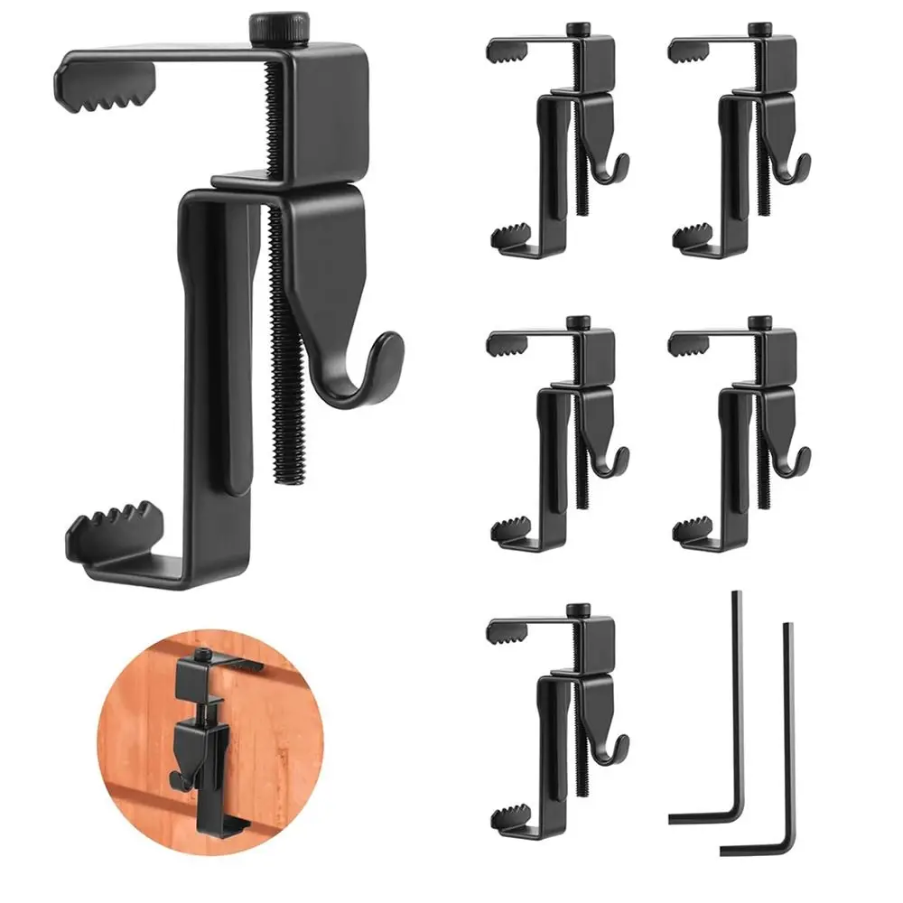 Accessories Stainless Steel Brick Hook Clips Adjustable No Drill Brick Wall Clips Universal Heavy Duty Brick Hangers