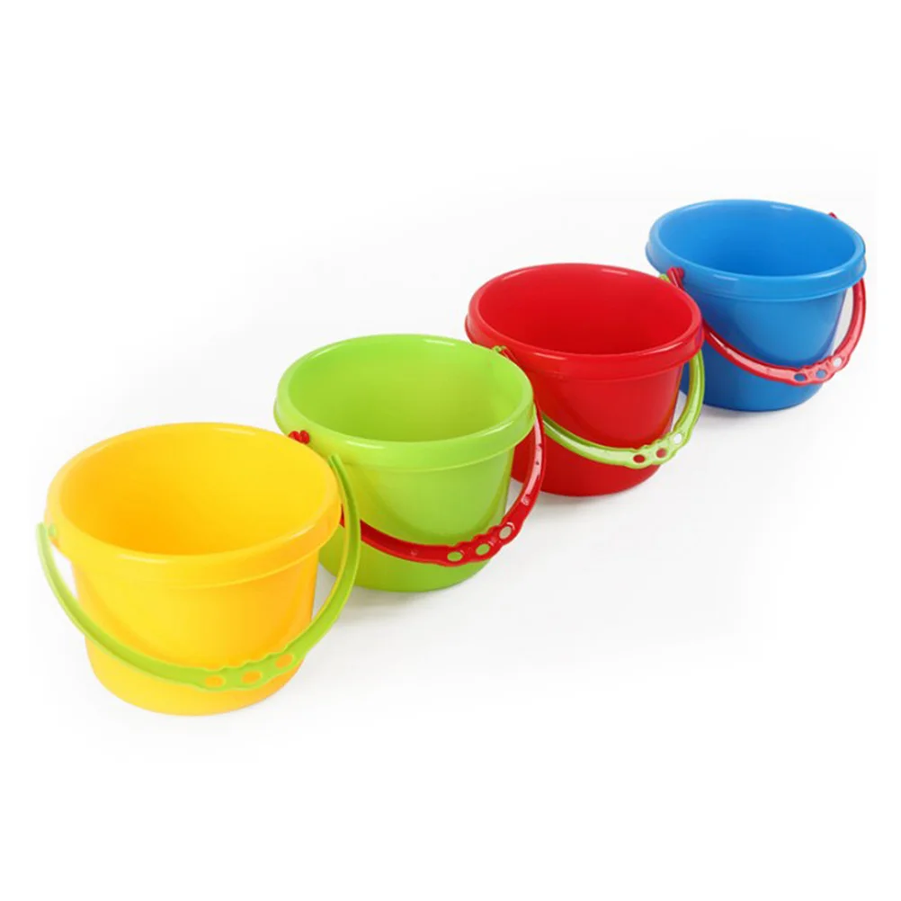 

4 Pcs Beach Buckets Kids Outdoor Toys Children Childrens for Sand Tools Childern Digging