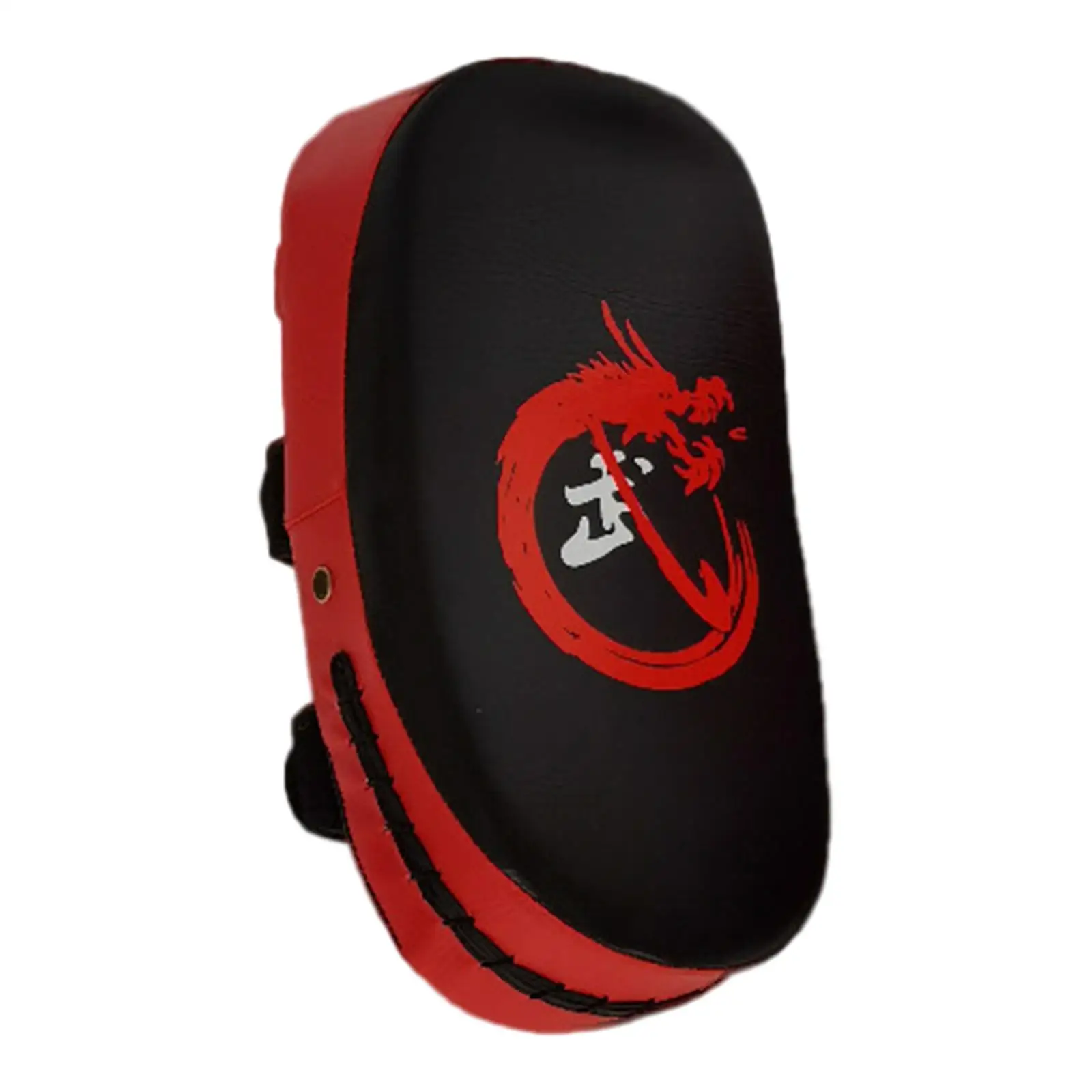 Curved Boxing Kick Pad PU Leather Striking Shield for Muay Thai Kickboxing Training Adult MMA Sparring Gear