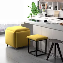 Creative Multifunctional Stool Simple Five In One Combination Stools Household Living Room Sofa Ottoman Restaurant Tabouret