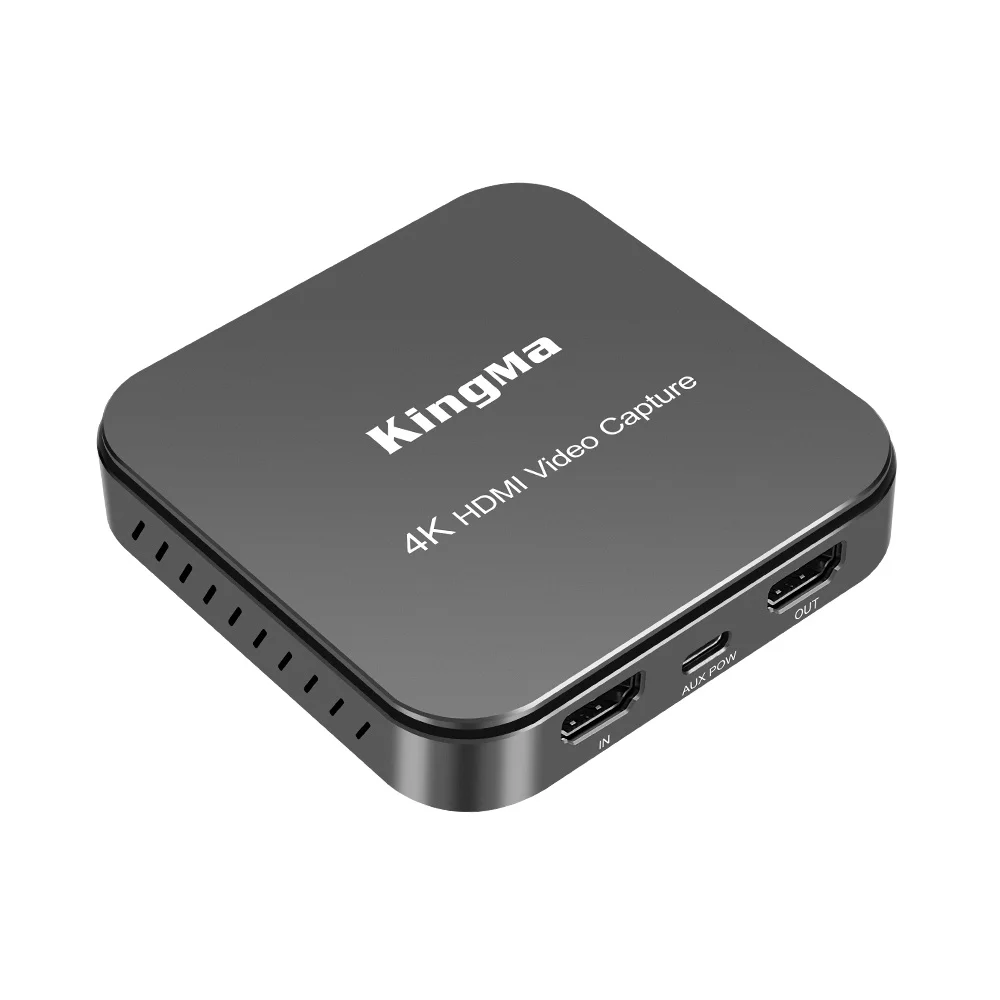 Kingma USB3.0 Type-C HD MI Video capture card for streaming and recording support 4K 60Hz Game capture