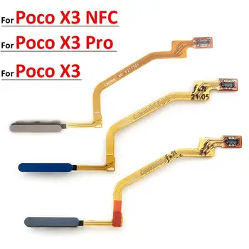 Snímač otisků prstů pro Xiaomi Redmi Note 9 10 Pro 9s Poco X3 Pro M3 Tlačítko Domů Otisk prstu Menu Tlačítko Návrat Flex kabel 10 nejlepší prodej Deska Redmi Note 9 Pro - №7