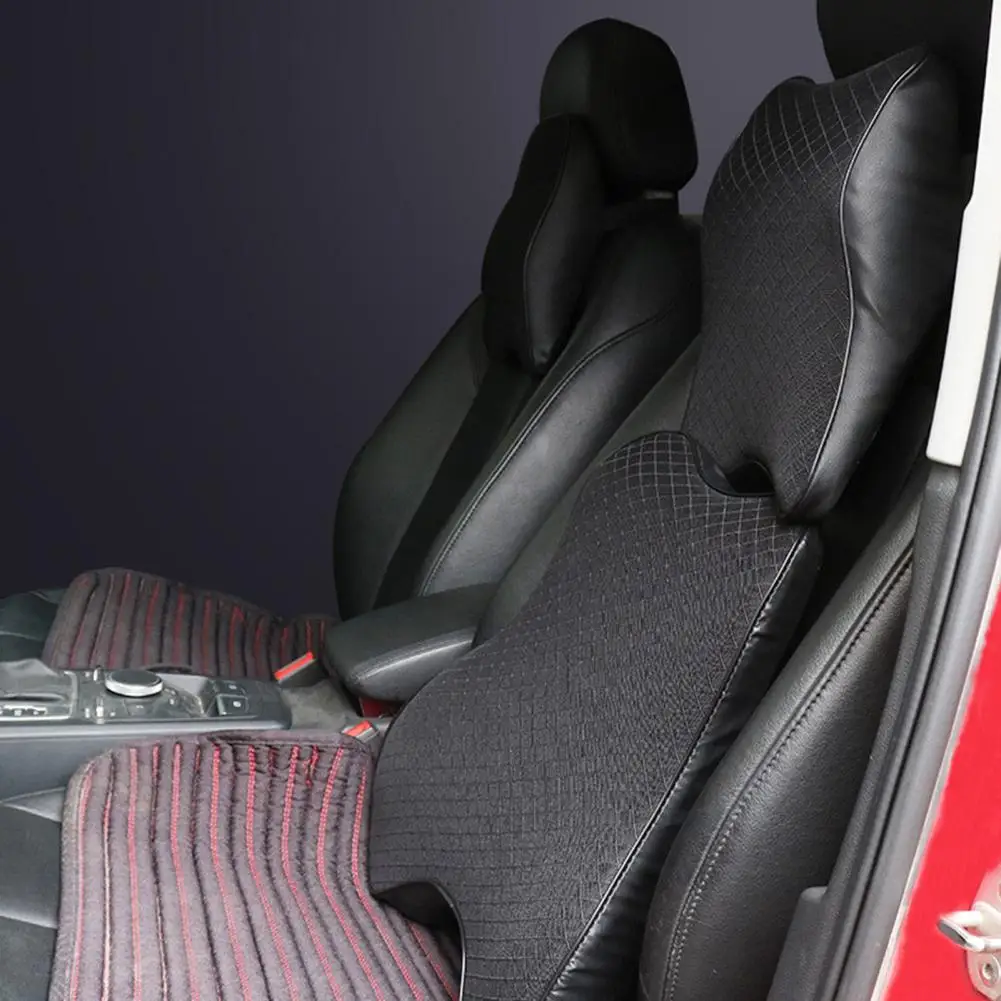 Comfortable Supportive Car Headrest Cushion Car Seat Headrest Neck Pillow Universal Memory Foam Car Neck Pillow for Comfortable