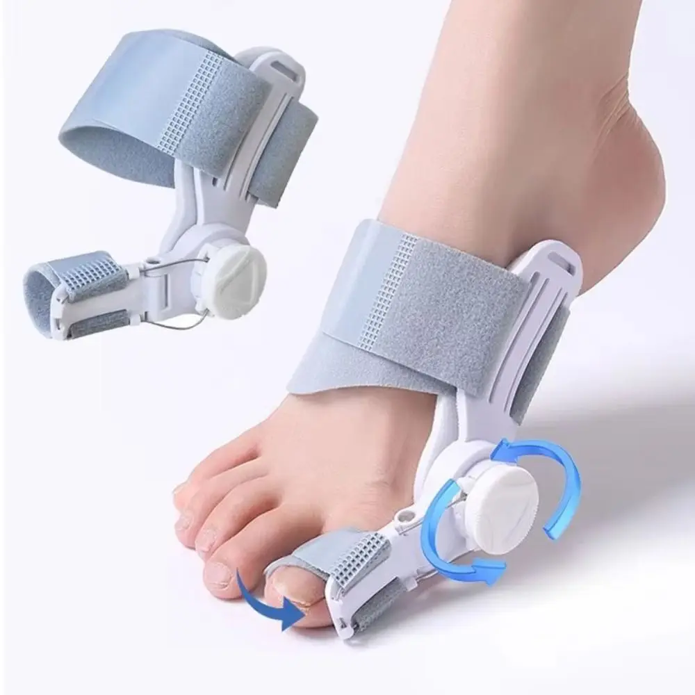 

Rotatable Bunion Corrector Orthopedic Adjustable Strap Hallux Valgus Corrector Anti-slip Heel Toe Straightener Left Right Feet