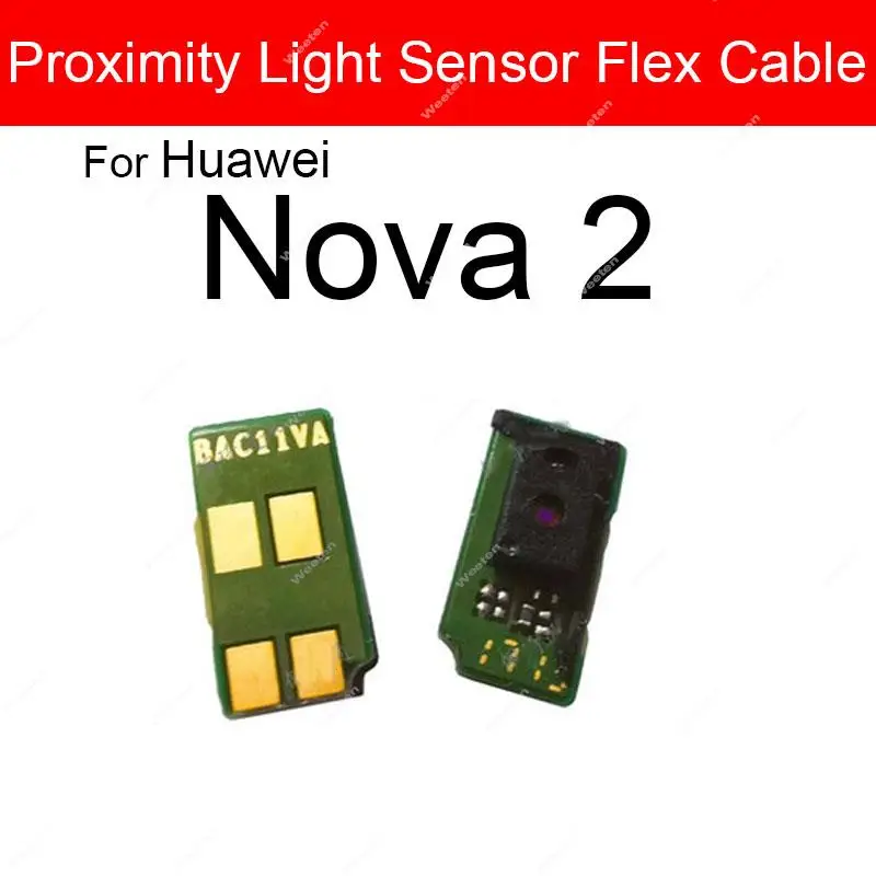 For Huawei Nova Lite 2 2i 2s 3 3i 3e 4 4e 5 5i Pro Plus Light Proximity Sensor Flex Cable Ambient Light Sensor Small Board Flex