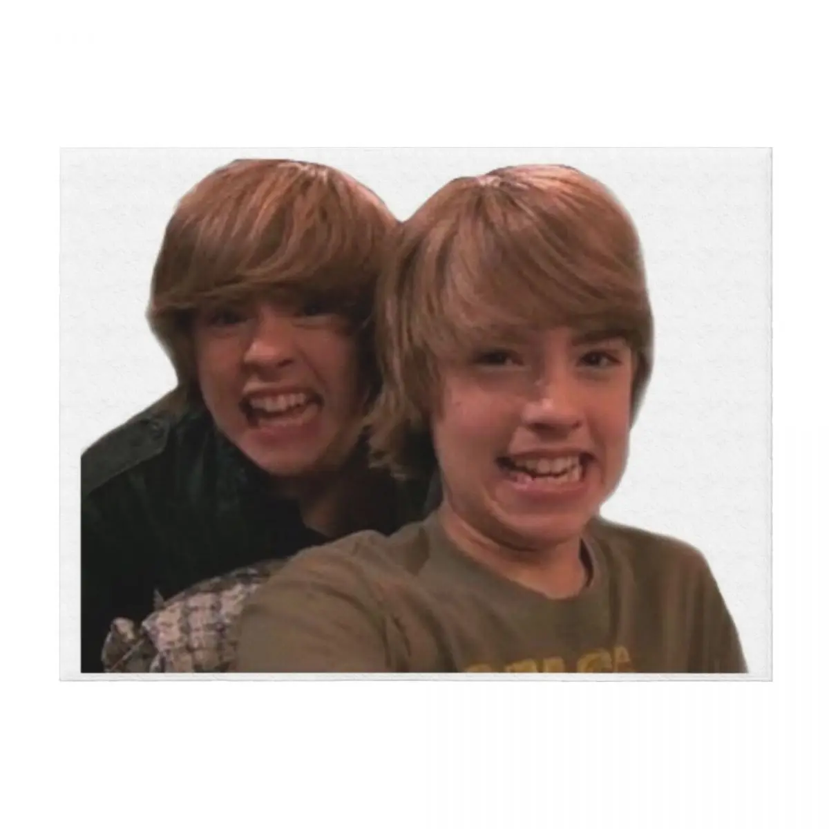 Zack and Cody Sticker Throw Blanket Luxury Designer blankets ands For Sofa Thin Beautifuls Blankets
