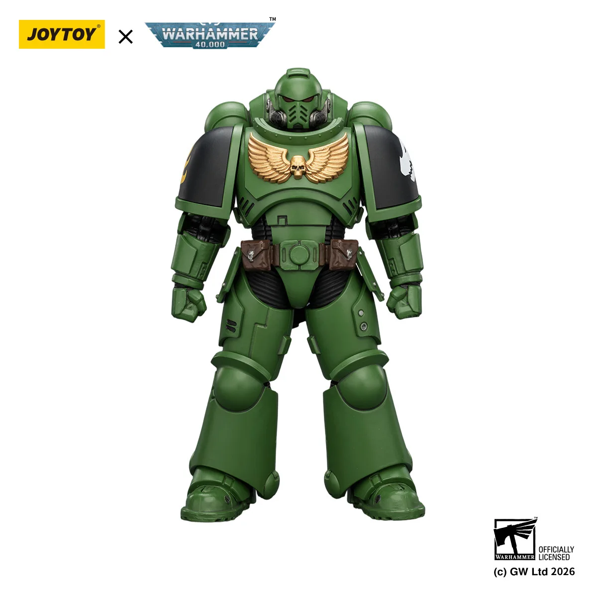 [EN STOCK] JOYTOY Warhammer 40K Figura de Acción 1/18 Intercessor con Rifle Bolt, Pistola Bolt y Espada de Cadenas, 10 Piezas, Modelo Anime