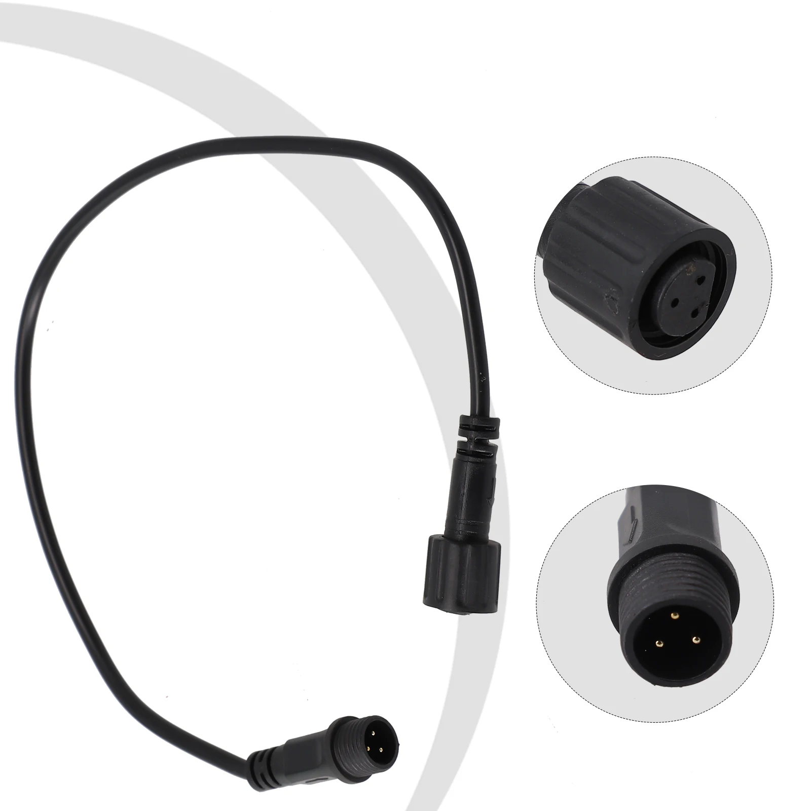 

Практичный удлинительный кабель для электровелосипеда, резиновый + металл, 30 см/100 см/180 см для BBS01 02 03 HD G340 для Bafang 16/24 дюйма