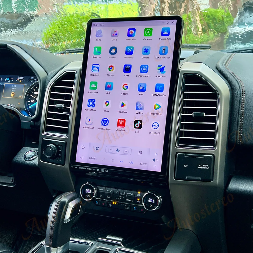 

16.8 Inch Qualcomm Android 13 HD Screen For Ford Expedition 2018-2021 Car GPS Navigation Multimedia Player radio Carplay Stereo