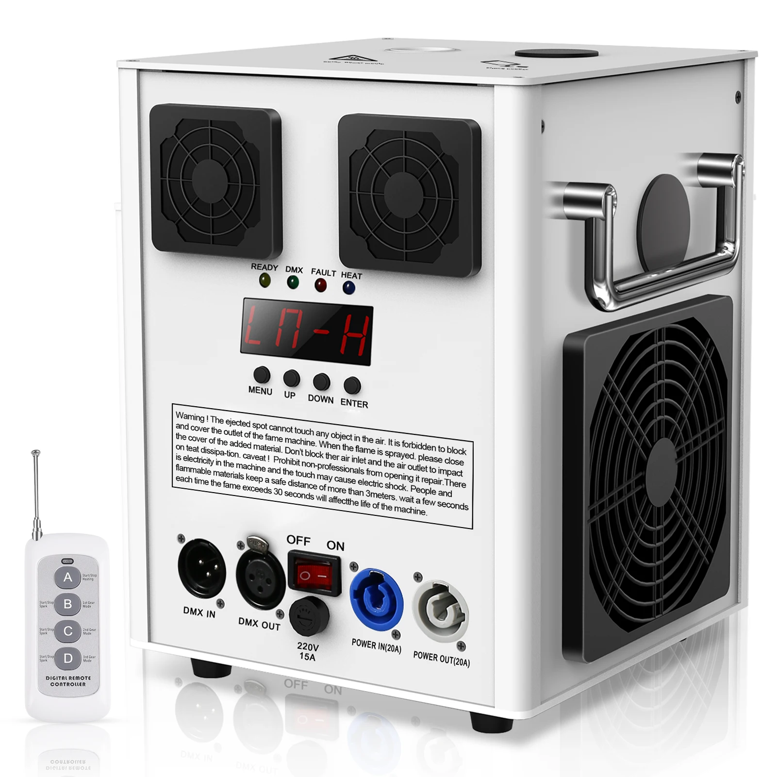 

U`King 600W Cold Spark Machine With Wireless Remote for Wedding Vocal Concert Stage Effect Equipment Fountain Machine