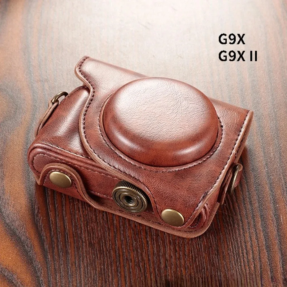 PU レザーケース Canon Powershot G9X Mark II G9X2 G9XII S90 S95