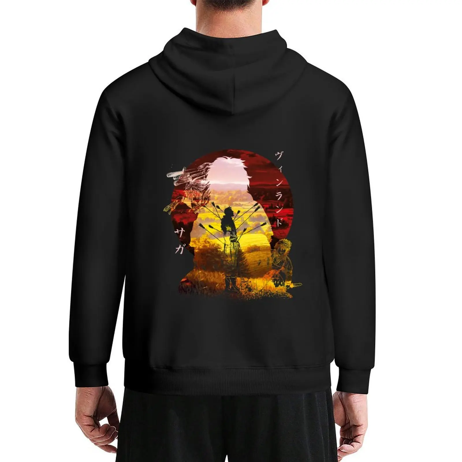 

THORFINN - VINLAND SAGA Hoodie clothes for men fashion men autumn men's coat big size hoodie