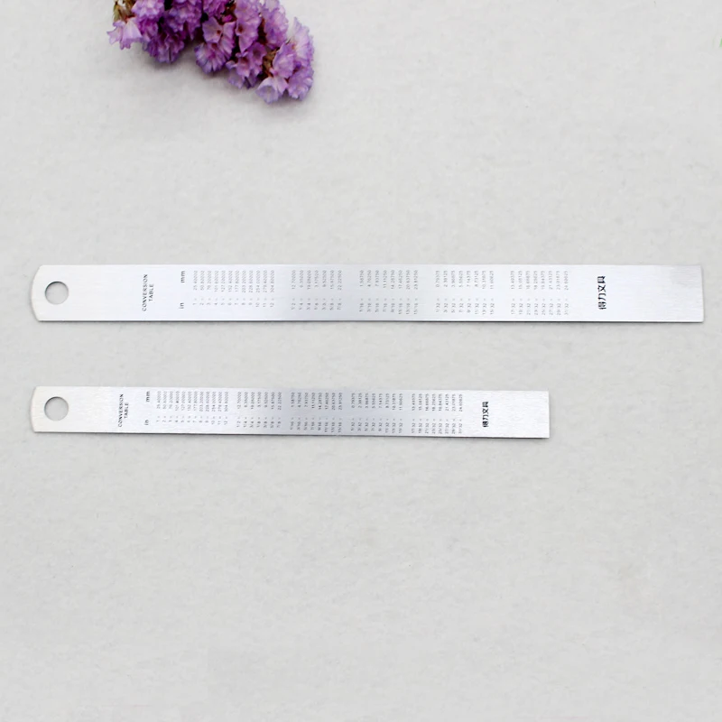 Beauty and plastic surgery instruments and tools 15cm/20cm stainless steel scale precision measuring ruler steel ruler