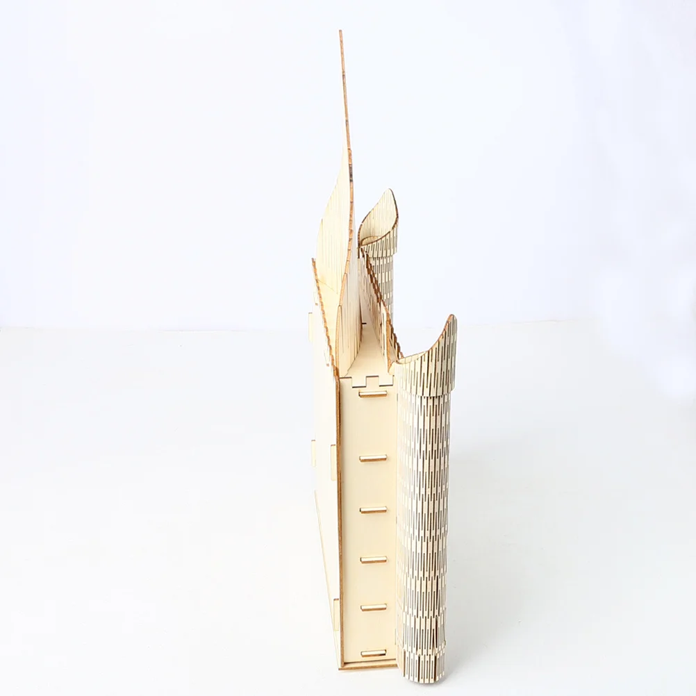 

Eid Wooden Castle Calendar Ramadan Decoration Advent Countdown Drawer Party Diy Ornament Mdf Slot Together Pull Out Grid