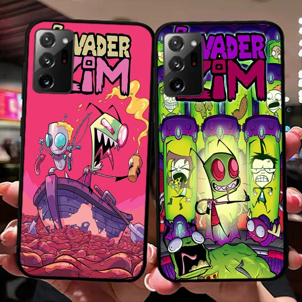 I-Invader Z-Zim Phone Case For Samsung Note 8 9 10 20 Pro Plus Lite M 10 11 20 30 21 31 51 A 21 22 42 02 03