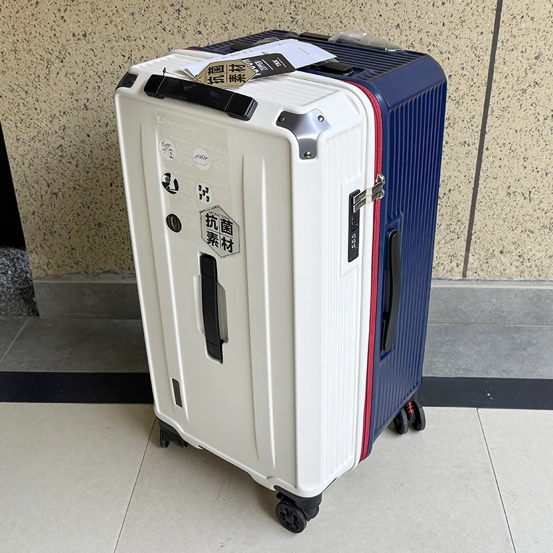 

36/38/40/50 inch Large Size Luggage Explosion-proof Five Wheels BrakeTravel Suitcase Thickened PC Material Zips Trolley Case