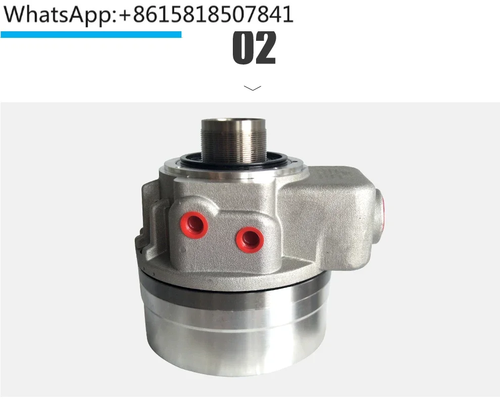 Ultra thin high-speed hollow rotary oil cylinder, three jaw chuck rotary oil cylinder