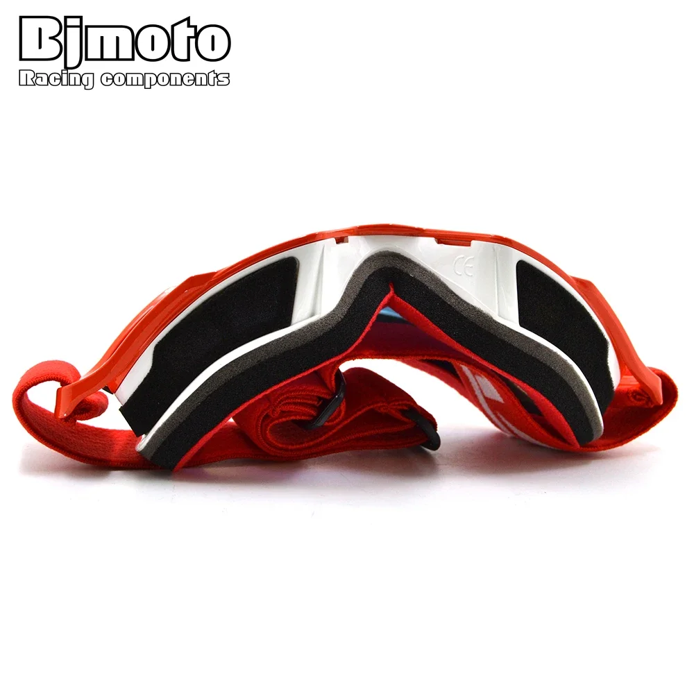 Óculos Off Road Motocross, Óculos de corrida Dirt Bike, Anti vento Eyewear, MX MTB Motocicleta Capacete Goggle