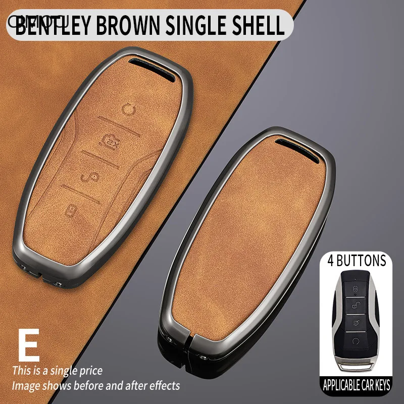 

Premium Zinc Alloy Key Cover Case for BYD Song Plus/Qin/Yuan Pro/Seagul/Dolphin/Seal/Tang/Han/Chaser 05 (2024) - Key Fob Shell