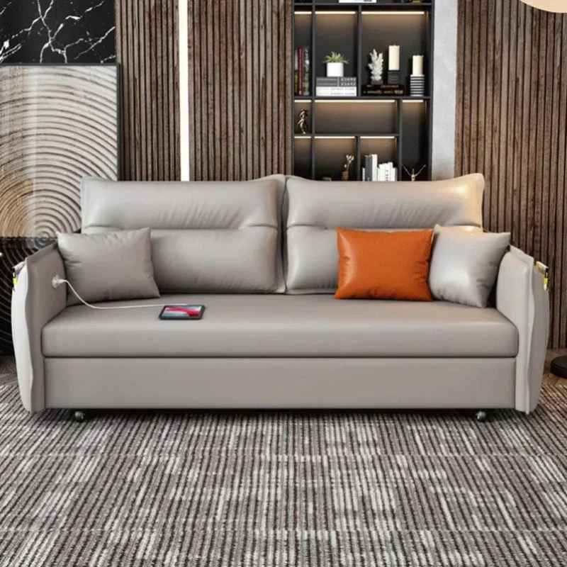 

Women Leather Loveseat Sofa Soft Storage Foam Relax European Small Sofa Puffs Luxury Reading Salon Meuble Home Furniture