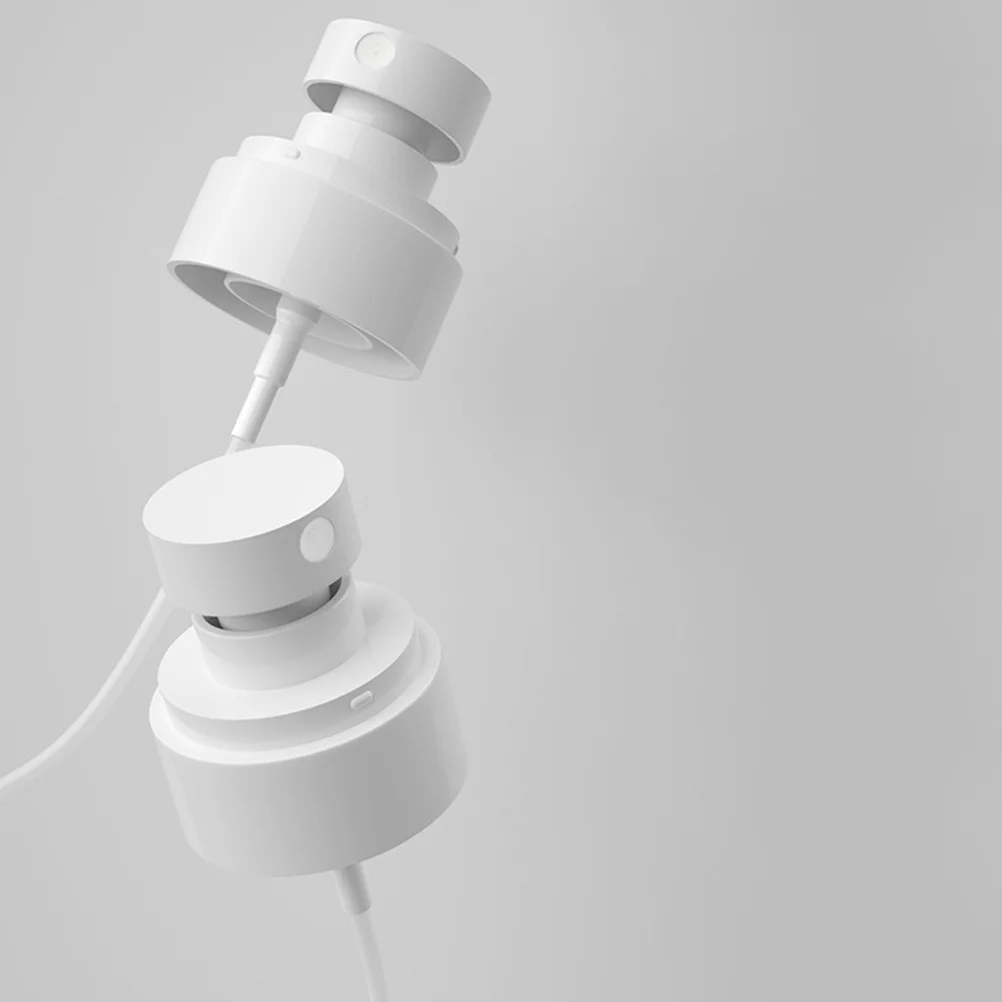 30ml White Squeeze Spray Bottle Multifunctional Refillable Mist Dispenser for Cosmetics Plants Baking Portable Lightweight Easy