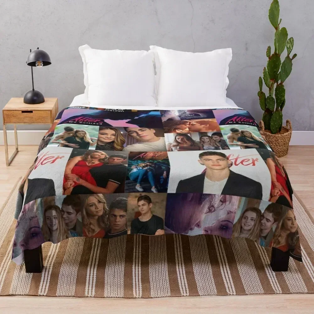 After Collage Throw Blanket Cozy Throw Blanket Birthday Gift for Him Her