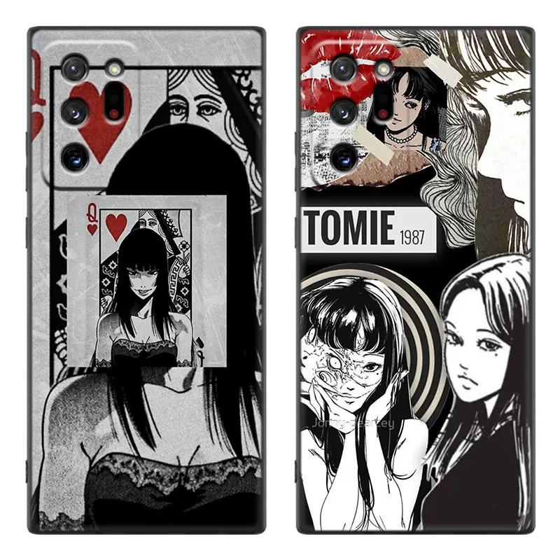 Anime Junji Ito Tees Horror Case For Samsung M14 M54 M53 M34 M33 M52 M51 M32 M11 M12 M13 M21 M23 M30S Note 10 Lite Plus 20 Ultra