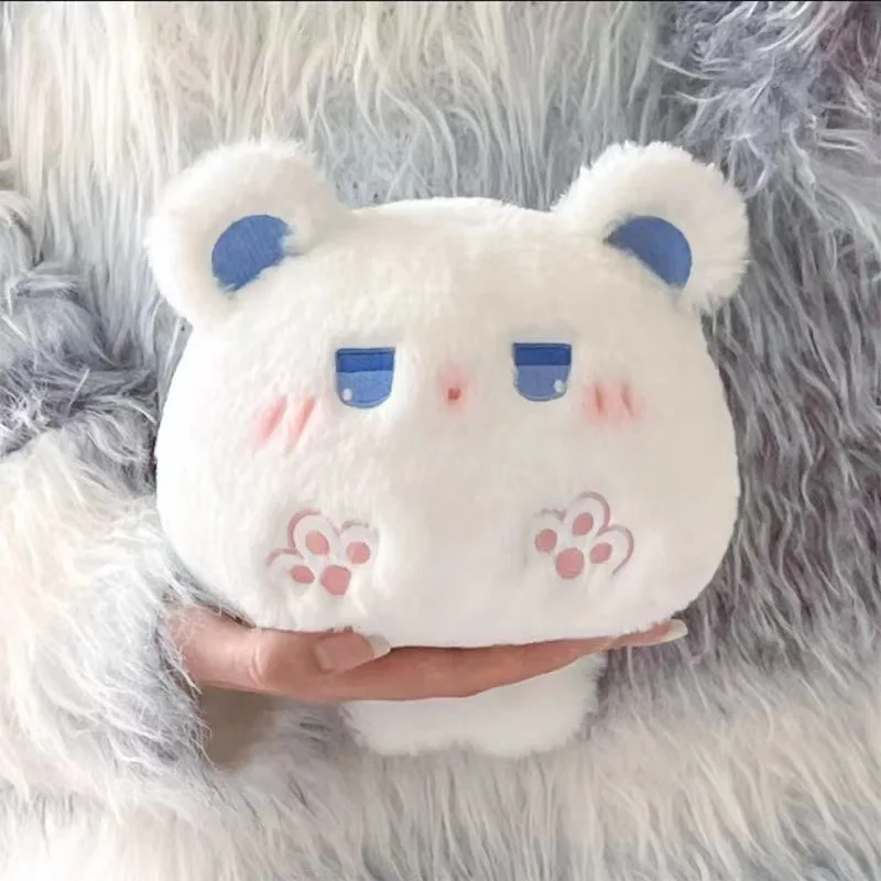Brown Cute Bear Sitting Posture Plush Toy Emo Sad Bear Doll Creative As A Gift For Party Favors