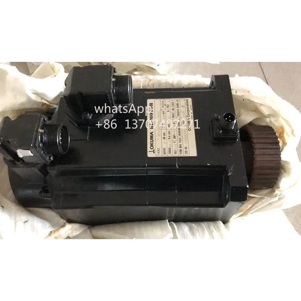 

Second-hand BL-MC100E-20T Servo motor For OKUMA