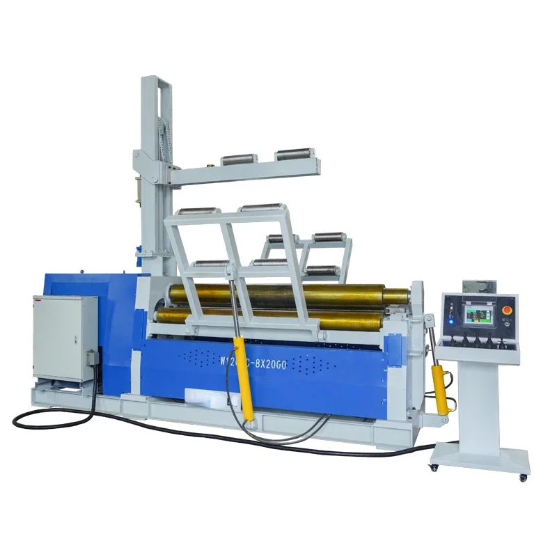 Hot Sales W12-8X2000 Hydraulic CNC Rolling Machine With Side