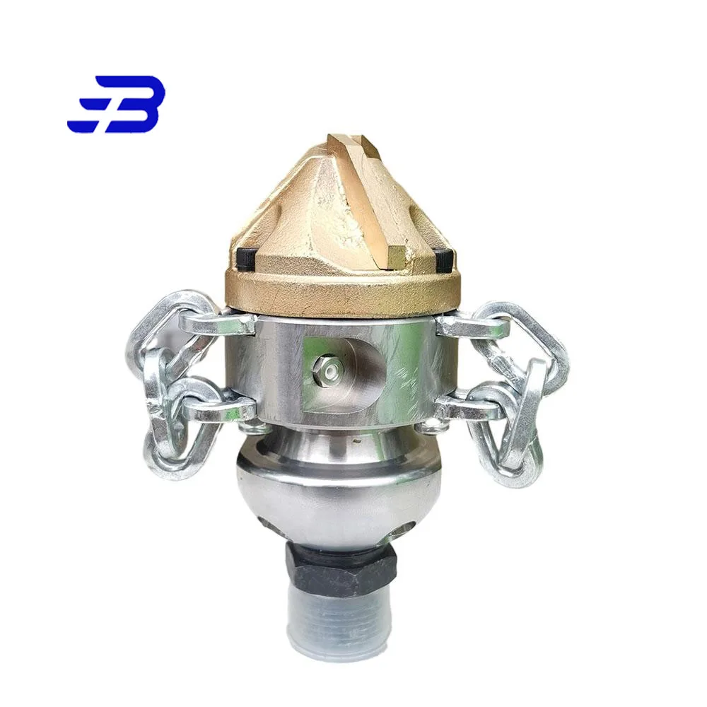 High pressure pipeline dredging cleaning diamond nozzle Rope & Chain Sling Rotating sewer nozzle