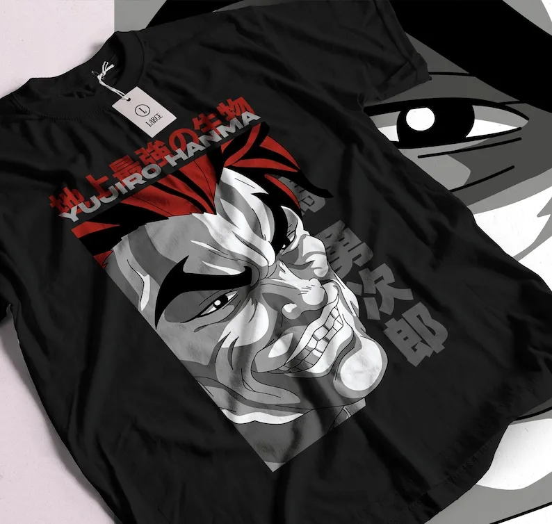 

JACK HANMA Shirt, Baki Hanma Series Anime T-Shirt,Baki the Grappler Shirt, Manga Yujiro Hanma Baki Boxing Tees, Anime Shirt, Jac