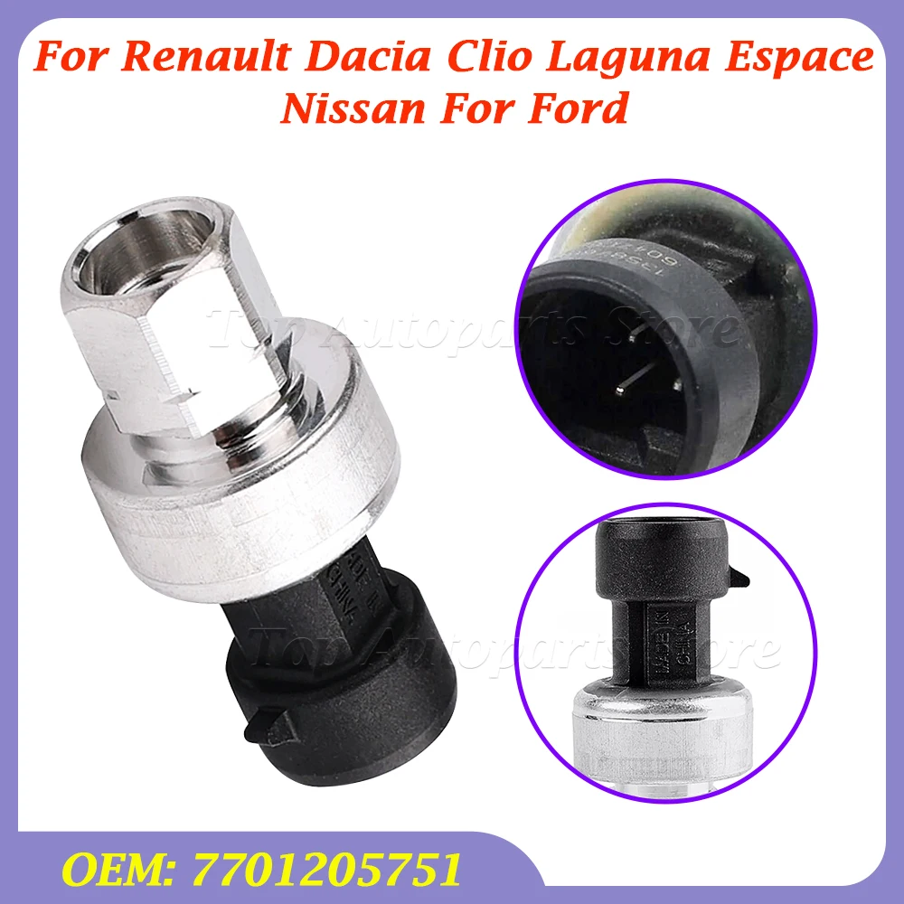 Car A/C Air Conditioning Refrigerant Pressure Switch Sensor 7701205751 For Renault Dacia CLIO LAGUNA Espace NISSAN For Ford