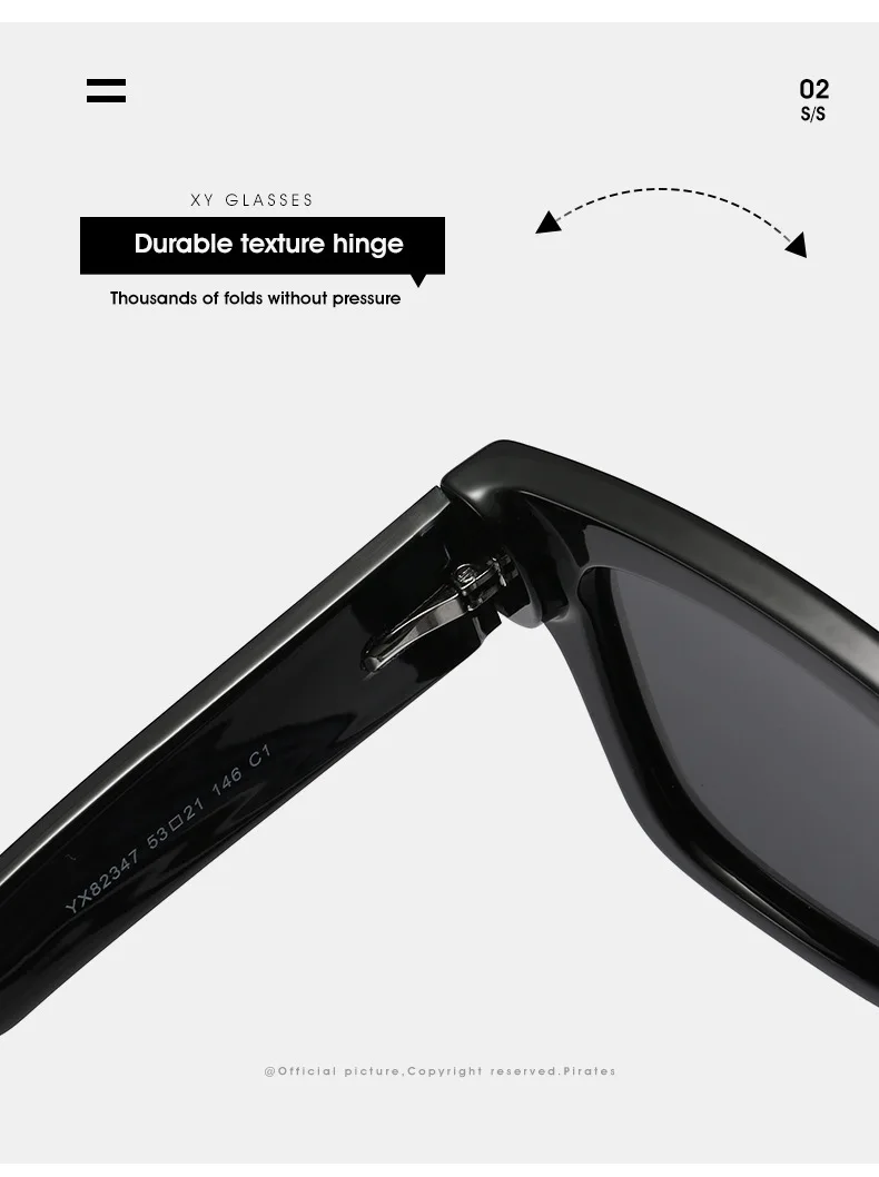 2025, quadratische Sonnenbrille mit großem Rahmen für Männer und Frauen, TAC, polarisierte Sonnenbrille, Fahren, Angeln, Wandern, lässige Farbtöne, Metallkern-Qualität – Detail 13