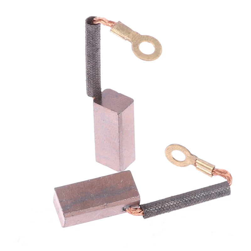 /KQM/2pcs DC 12V24V36V48V60V Electromobile Sump Pump Motor Copper Carbon Brush 6*8*17mm Cycling Accessories