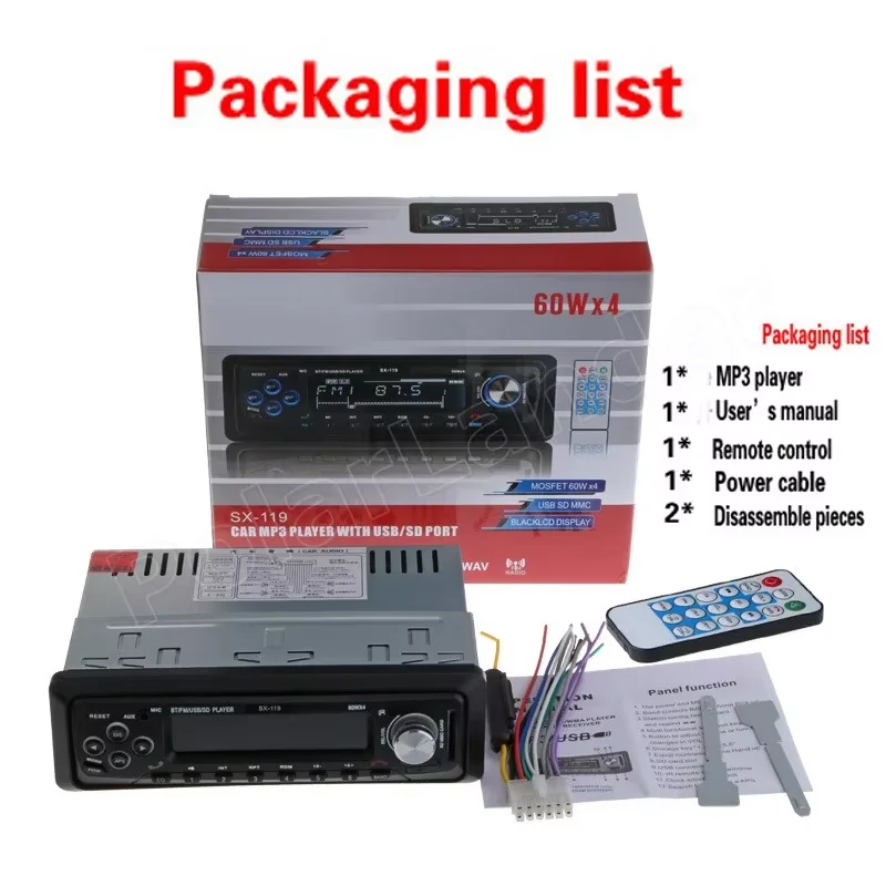 

Support hands-free calls. Bluetooth MP3 Player