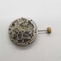 ELBA_2196 Automatic Mechanical Movement 6 Hands Watch Accessories Watch Center Without Calendar Skeleton