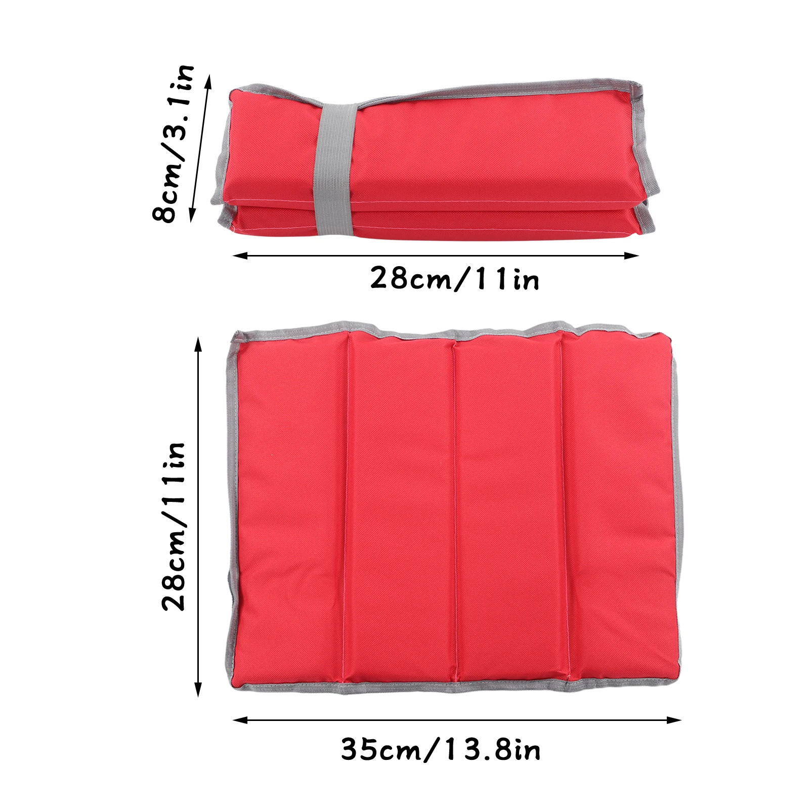 Faltbare Bodensitzmatte, Klappbare Sitzunterlage, Wasserdichtes Weiches Tragbares Bodenkissen für Picknick, Camping, Strand