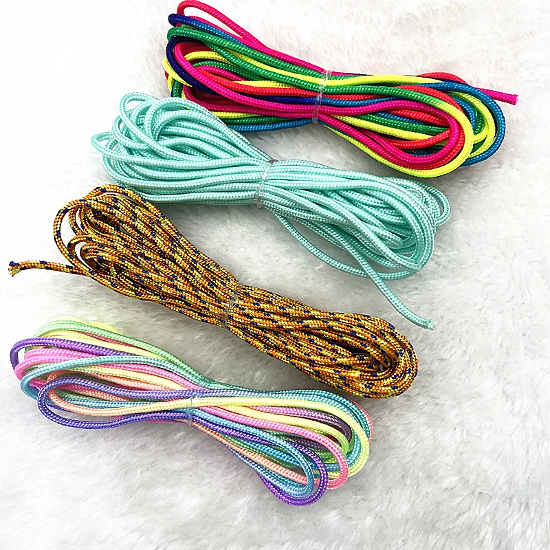 5yards/lot 2mm Multi-functional Umbrella Rope Bracelet Necklace Woven Pendant with Woven DIY Umbrella Rope