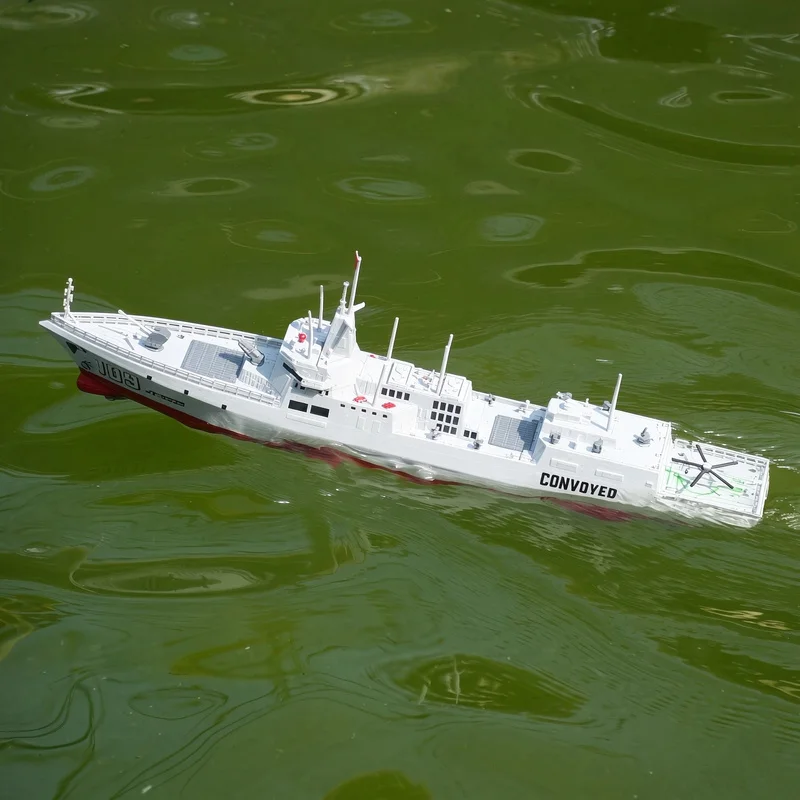 New JJRC S28 Spray Water Aircraft Carrier Model 2.4G Dual Motor Remote Control Warship Simulation Dongguan RC Water Toy Boat